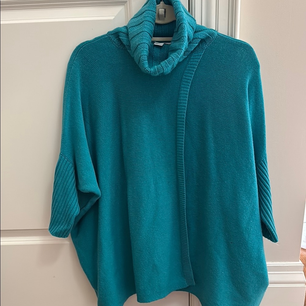 Diane Von Furstenberg Cowl Neck Cape Sweater